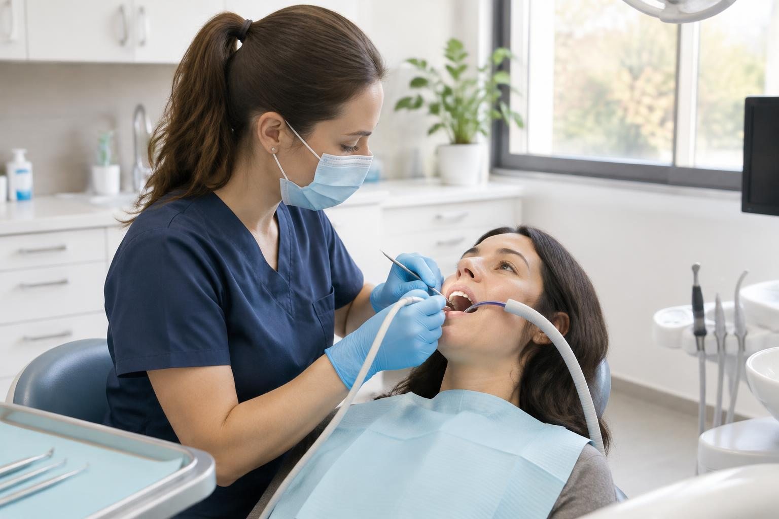 Illustrative preventative dentistry dental photograph, not the St Leonards Green Dental team or premises